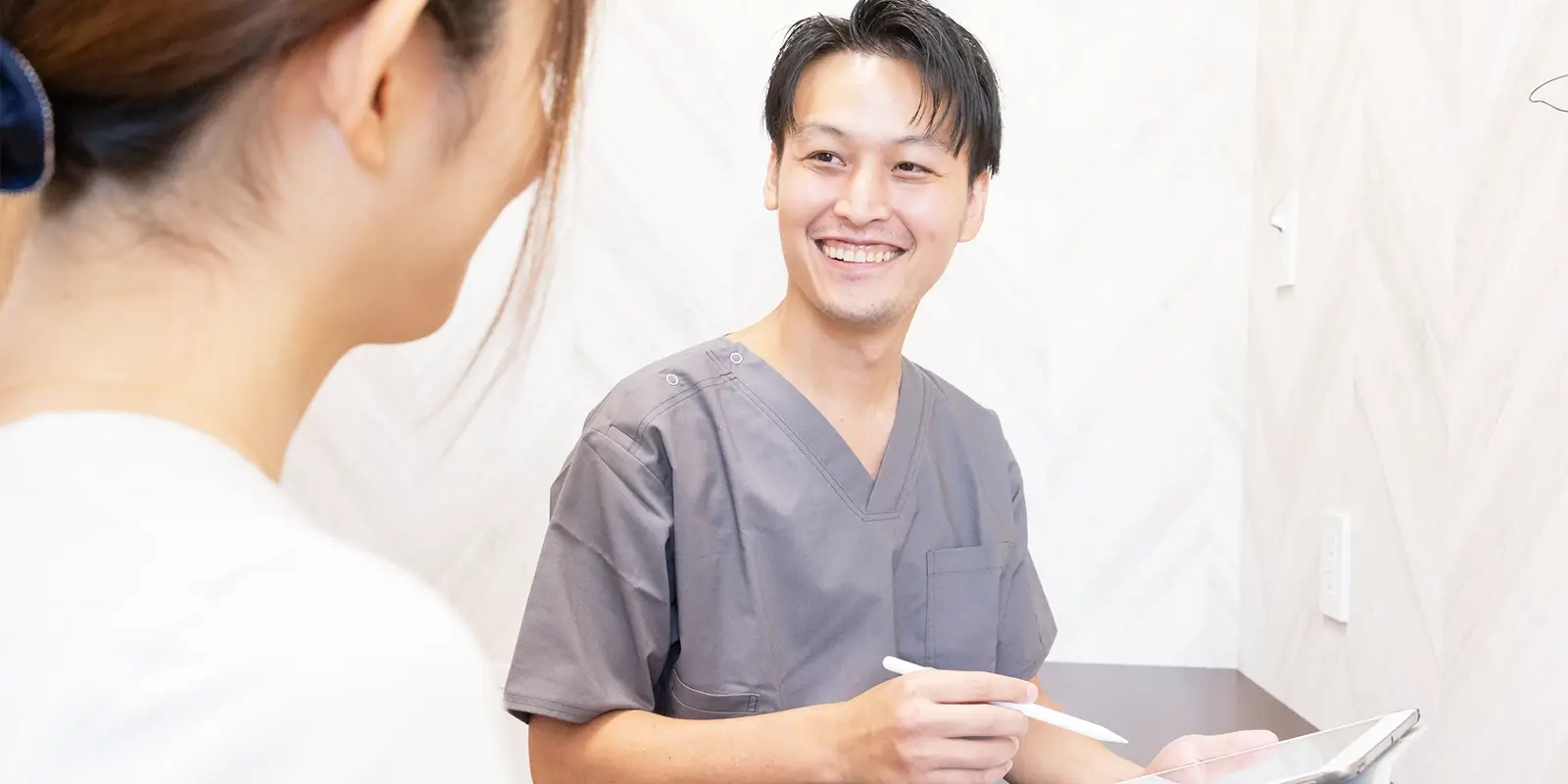 初めてのご相談は、院長が1時間かけてお話をお伺いします